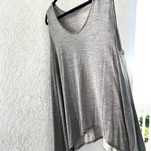 Eileen Fisher Gray 2X Sleeveless Women's Top